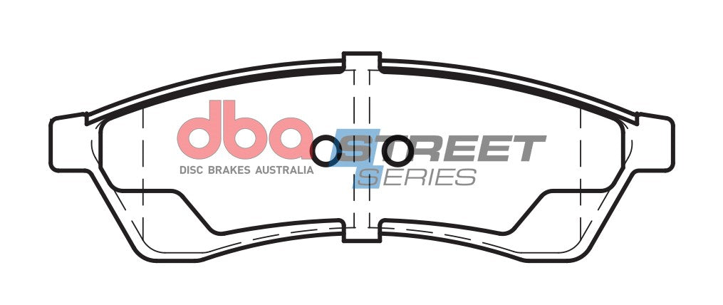 DBA Brake Pads Street Series Ceramic | Rear Axle — BP OPREMA I SERVIS d.o.o.