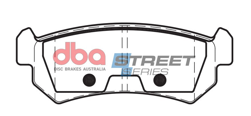 DBA Brake Pads Street Series Ceramic | Rear Axle — BP OPREMA I SERVIS d.o.o.