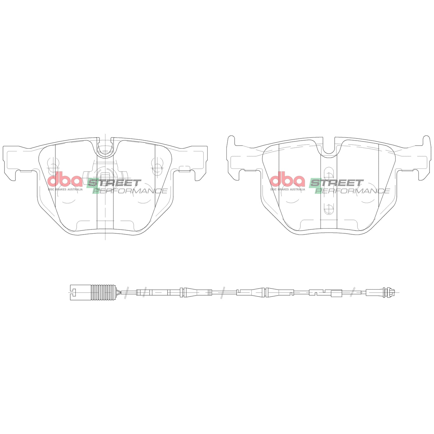 DBA Brake Pads Street Performance | Rear Axle — BP OPREMA I SERVIS d.o.o.