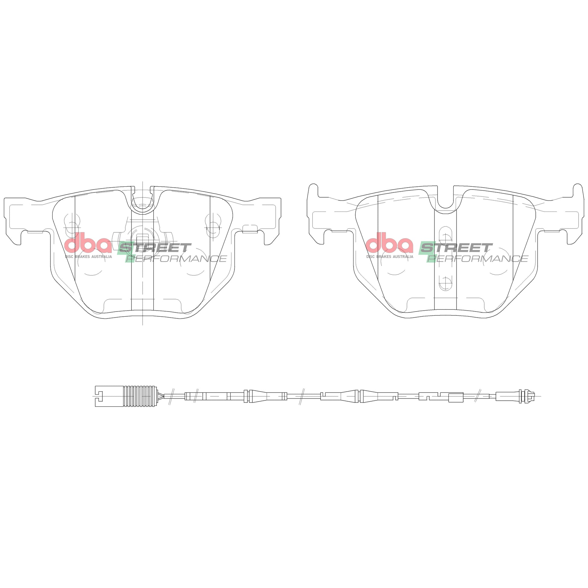 DBA Brake Pads Street Performance | Rear Axle — BP OPREMA I SERVIS d.o.o.