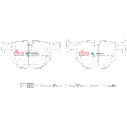 DBA Brake Pads Street Performance | Rear Axle — BP OPREMA I SERVIS d.o.o.