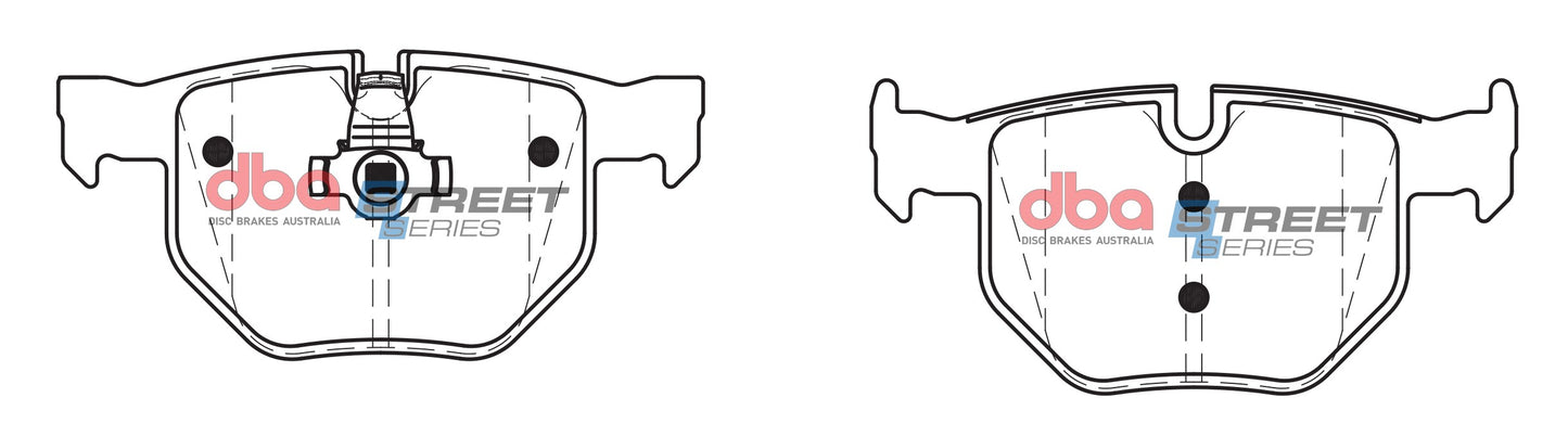 DBA Brake Pads Street Series Ceramic | Rear Axle — BP OPREMA I SERVIS d.o.o.