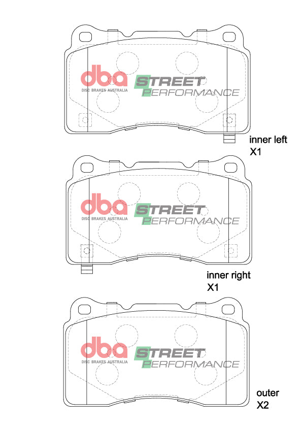 DBA Brake Pads Street Performance | Front Axle — BP OPREMA I SERVIS d.o.o.
