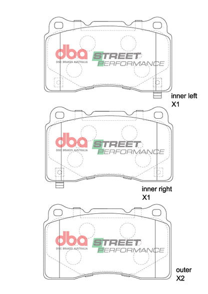 DBA Brake Pads Street Performance | Front Axle — BP OPREMA I SERVIS d.o.o.