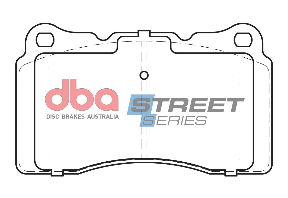 DBA Brake Pads Street Series Ceramic | Front Axle — BP OPREMA I SERVIS d.o.o.
