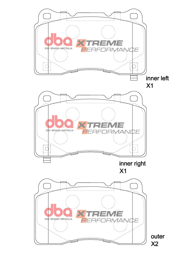 DBA Brake Pads Xtreme Performance | Front Axle — BP OPREMA I SERVIS d.o.o.