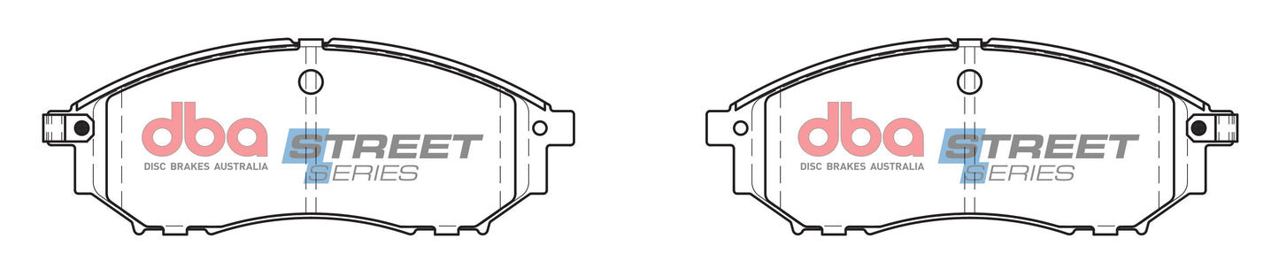 DBA Brake Pads Street Series Ceramic | Front Axle — BP OPREMA I SERVIS d.o.o.
