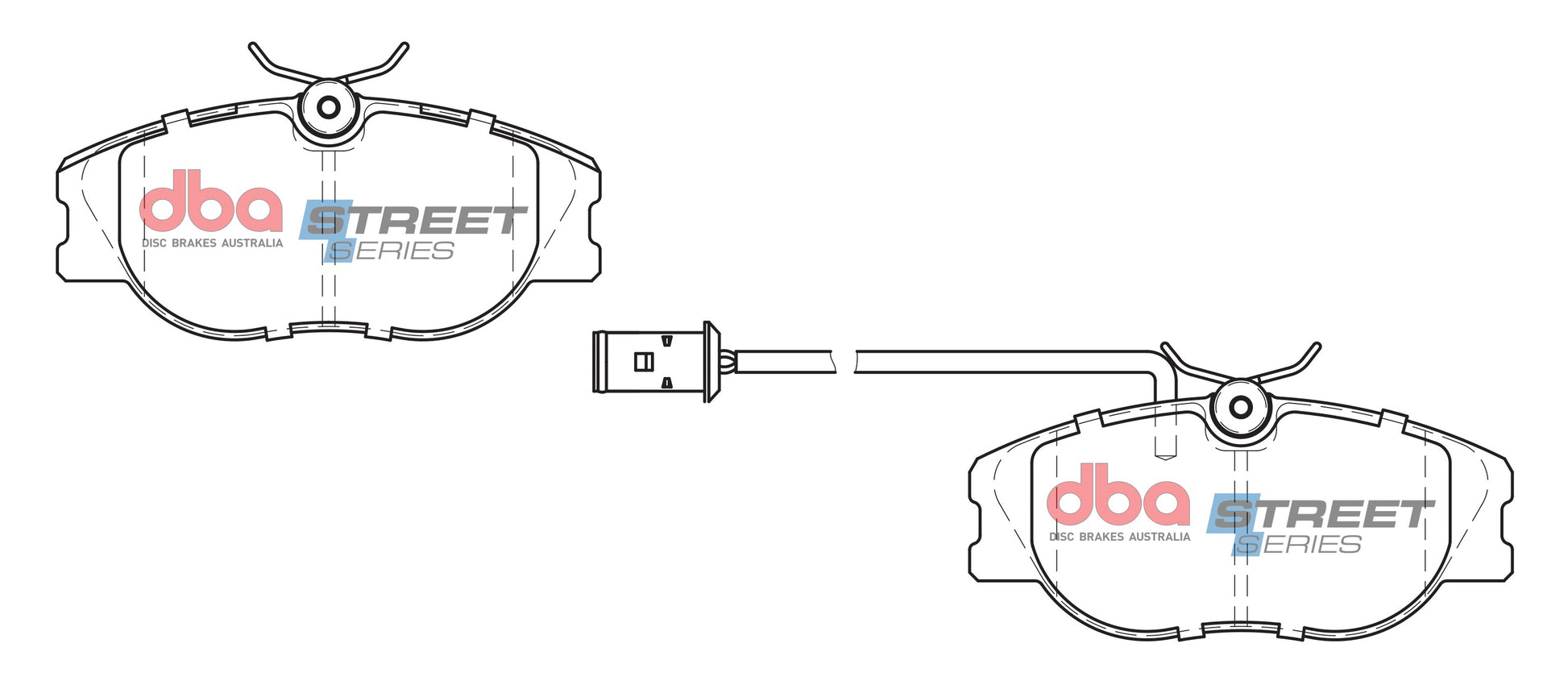 DBA Brake Pads Street Series Ceramic | Front Axle — BP OPREMA I SERVIS d.o.o.