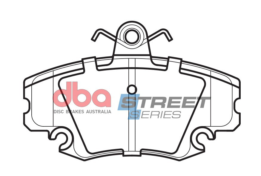 DBA Brake Pads Street Series Ceramic | Front Axle — BP OPREMA I SERVIS d.o.o.