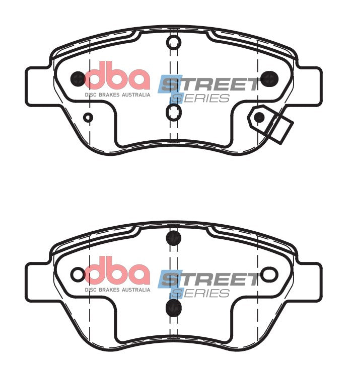 DBA Brake Pads Street Series Ceramic | Front Axle — BP OPREMA I SERVIS d.o.o.