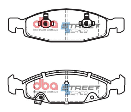 DBA Brake Pads Street Series Ceramic | Front Axle — BP OPREMA I SERVIS d.o.o.