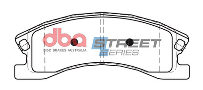 DBA Brake Pads Street Series Ceramic | Front Axle — BP OPREMA I SERVIS d.o.o.