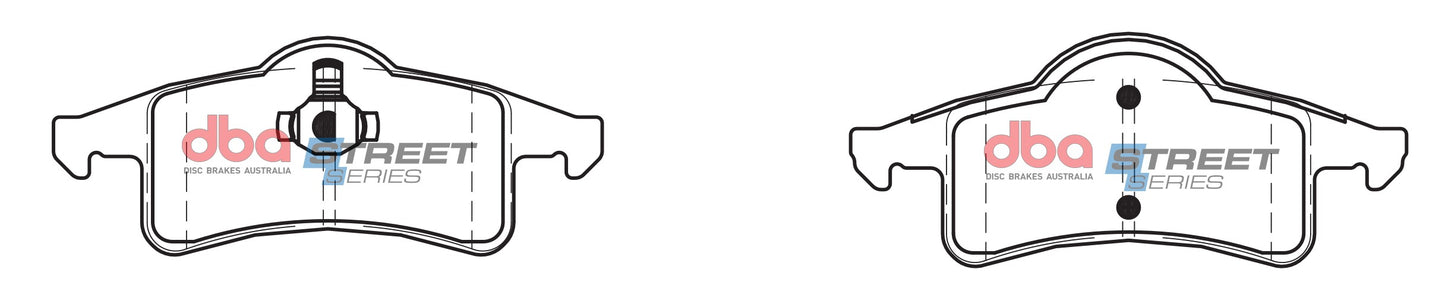 DBA Brake Pads Street Series Ceramic | Rear Axle — BP OPREMA I SERVIS d.o.o.