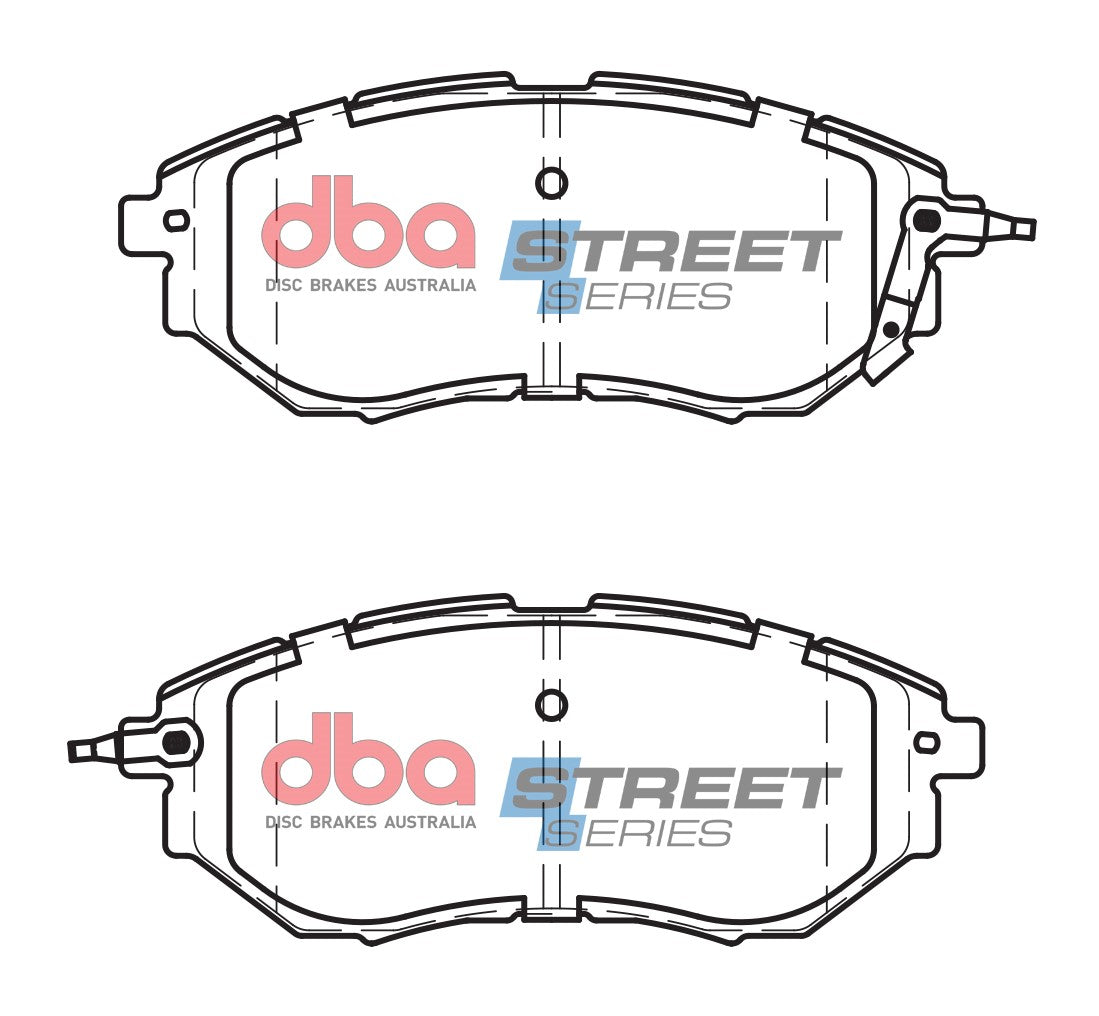 DBA Brake Pads Street Series Ceramic | Front Axle — BP OPREMA I SERVIS d.o.o.