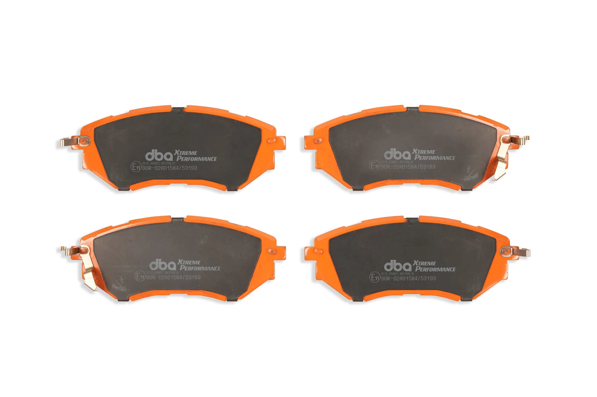 DBA Brake Kit - 4000 Series T3 Slotted & Xtreme Performance Brake Pads (2x DBA42650S-10 + DB1722XP) — BP OPREMA I SERVIS d.o.o.