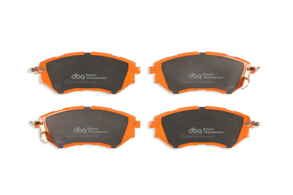 DBA Brake Kit - 4000 Series T3 Slotted & Xtreme Performance Brake Pads (2x DBA42650S-10 + DB1722XP) — BP OPREMA I SERVIS d.o.o.