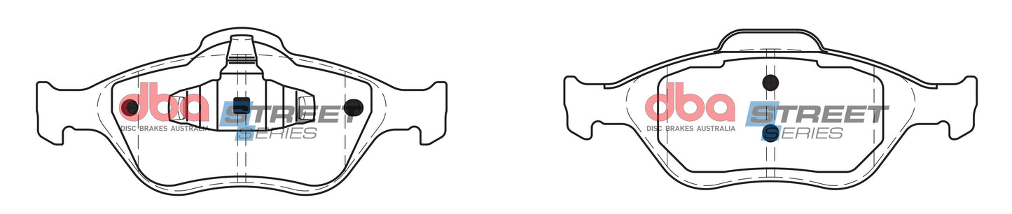DBA Brake Pads Street Series Ceramic | Front Axle — BP OPREMA I SERVIS d.o.o.
