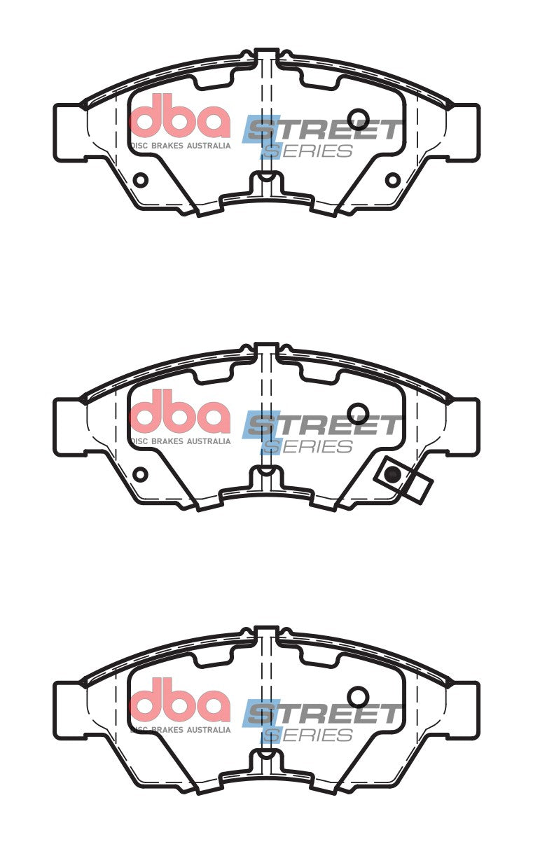 DBA Brake Pads Street Series Ceramic | Front Axle — BP OPREMA I SERVIS d.o.o.