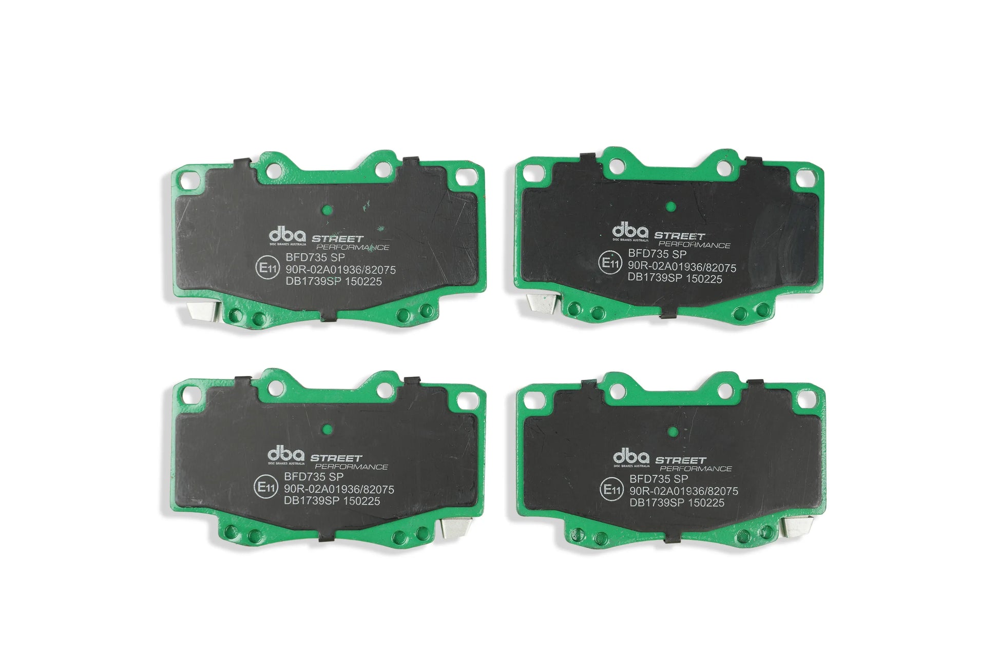 DBA Brake Kit - Street Series En-Shield Plain & Street Performance Brake Pads  (2x DBA2714E + DB1739SP) — BP OPREMA I SERVIS d.o.o.