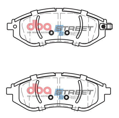 DBA Brake Pads Street Series Ceramic | Front Axle — BP OPREMA I SERVIS d.o.o.