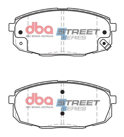 DBA Brake Pads Street Series Ceramic | Front Axle — BP OPREMA I SERVIS d.o.o.