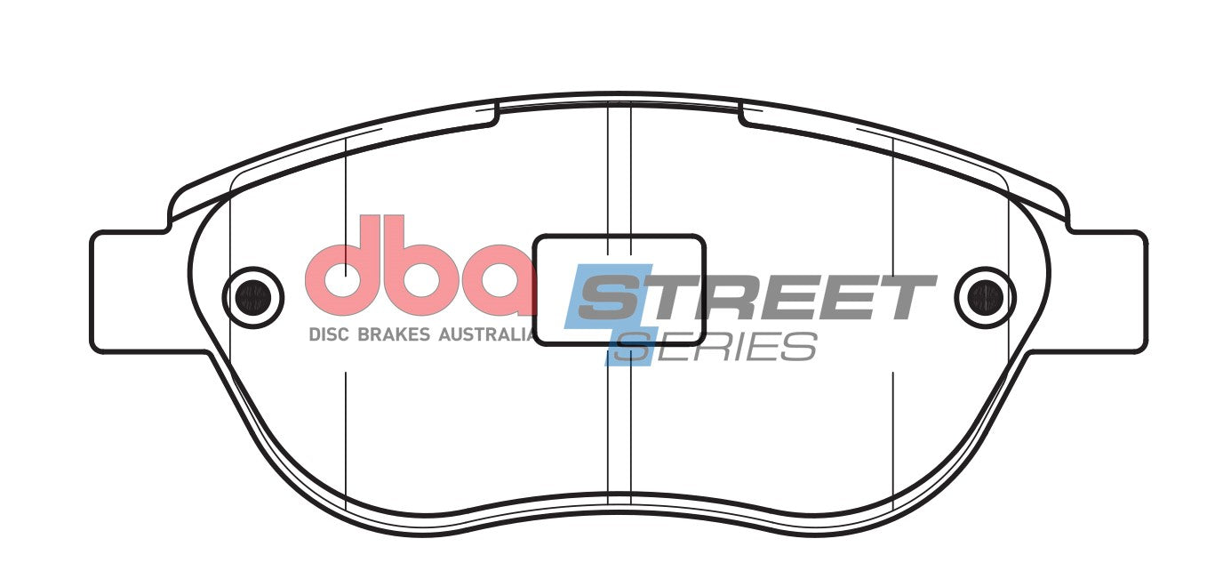 DBA Brake Pads Street Series Ceramic | Front Axle — BP OPREMA I SERVIS d.o.o.