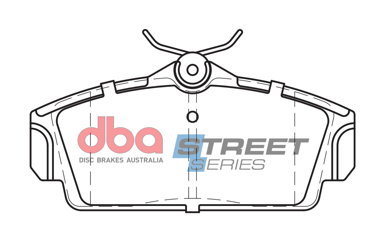 DBA Brake Pads Street Series Ceramic | Front Axle — BP OPREMA I SERVIS d.o.o.