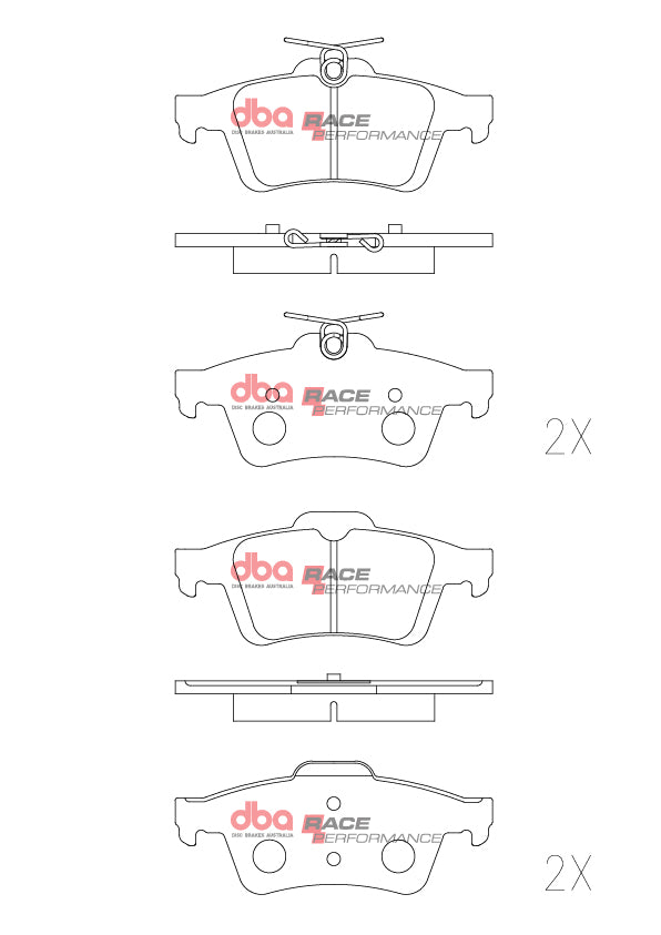 DBA Brake Pads Race Performance — BP OPREMA I SERVIS d.o.o.