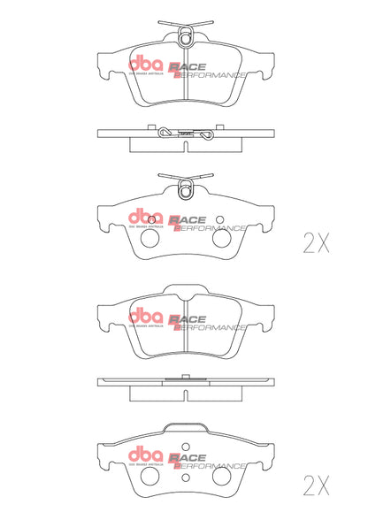 DBA Brake Pads Race Performance — BP OPREMA I SERVIS d.o.o.