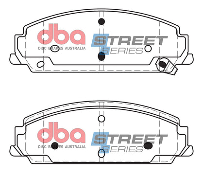 DBA Brake Pads Street Series Ceramic | Front Axle — BP OPREMA I SERVIS d.o.o.