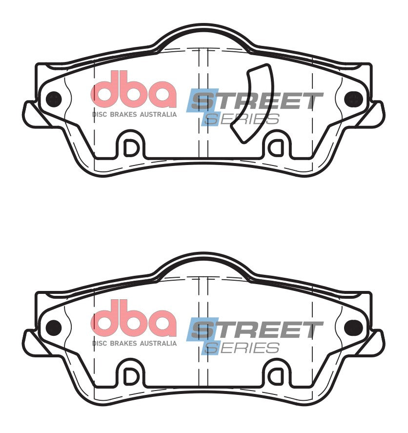 DBA Brake Pads Street Series Ceramic | Rear Axle — BP OPREMA I SERVIS d.o.o.