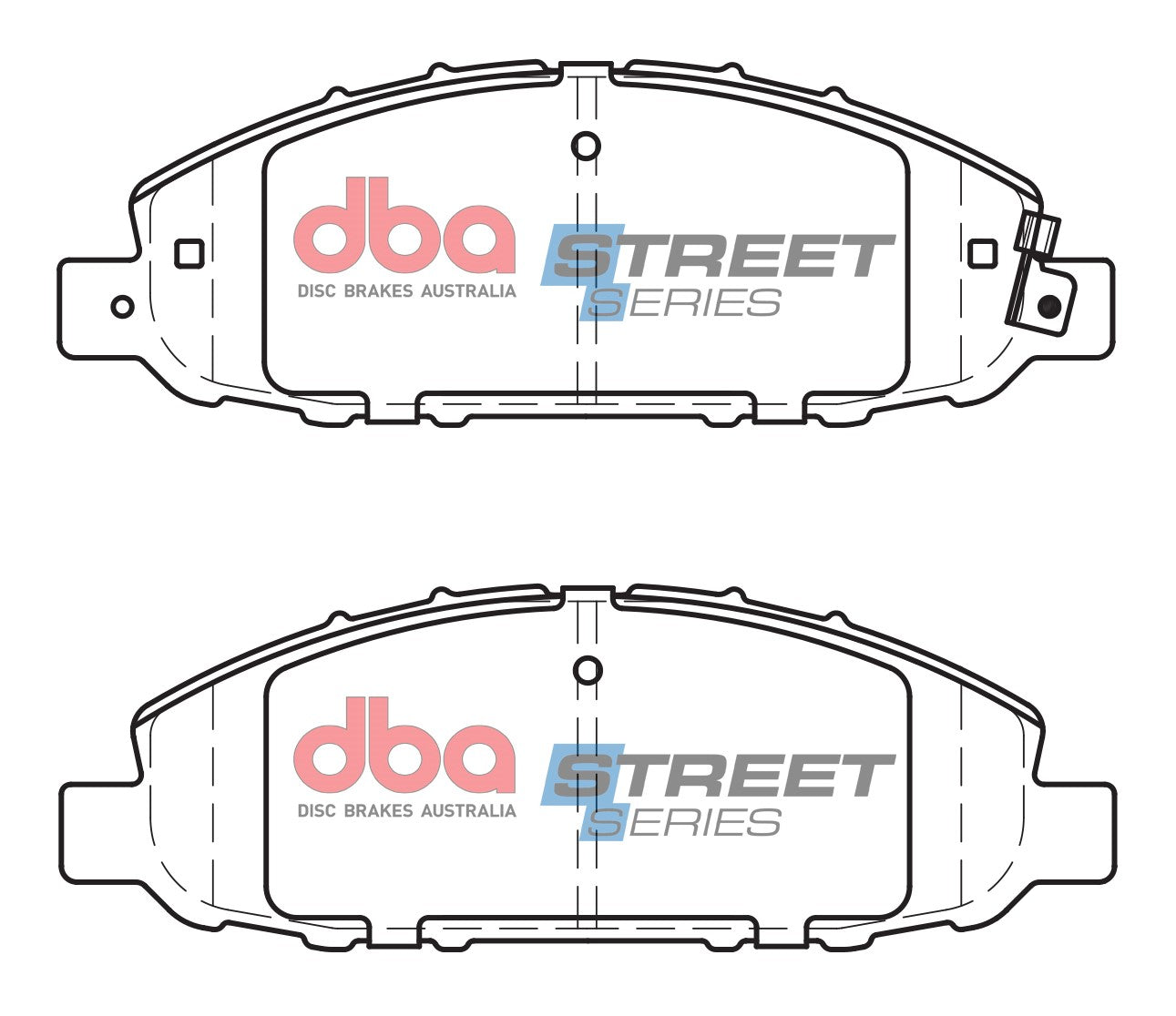DBA Brake Pads Street Series Semi-metallic | Front Axle — BP OPREMA I SERVIS d.o.o.