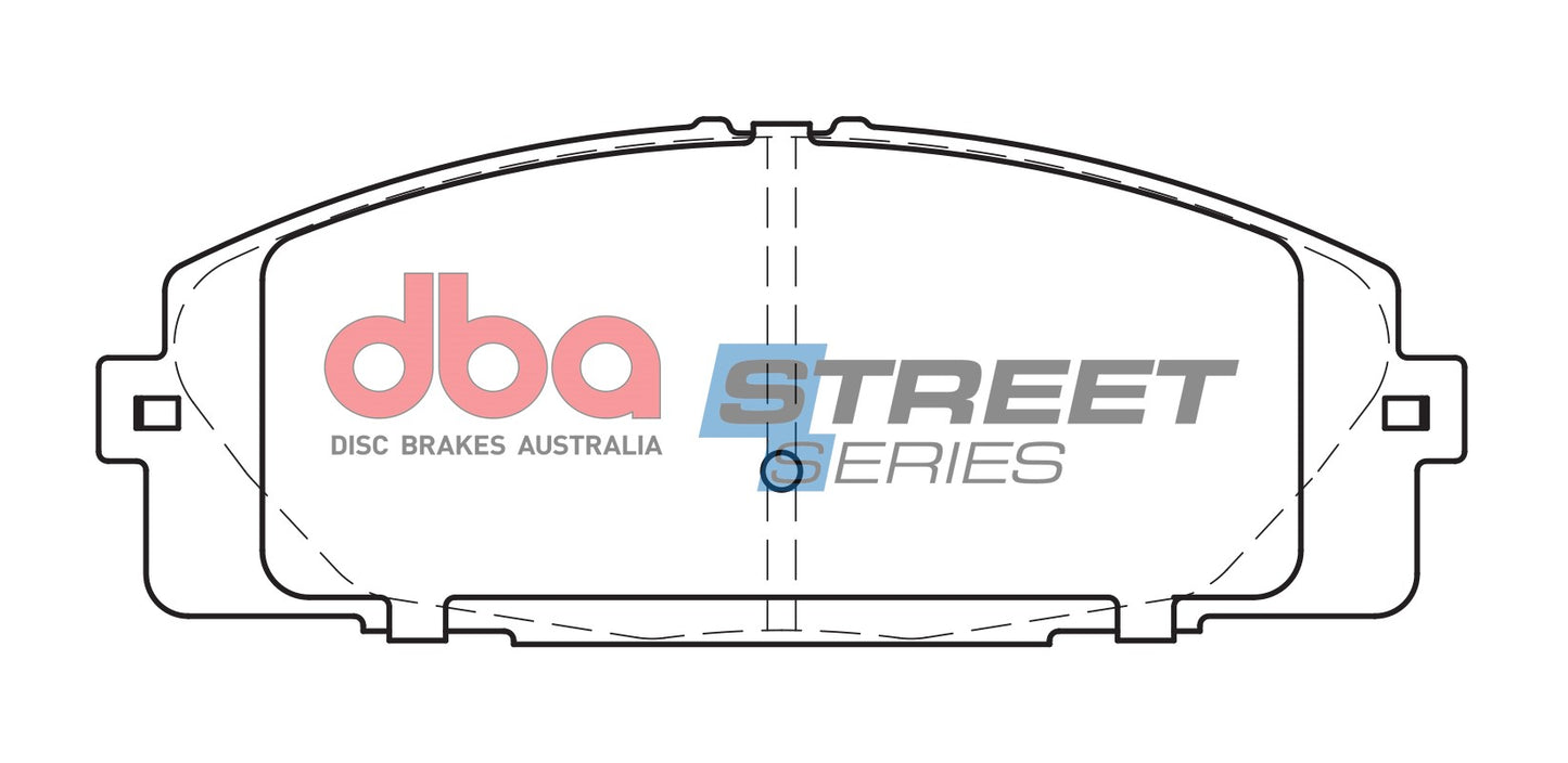 DBA Brake Pads Street Series Semi-metallic | Front Axle — BP OPREMA I SERVIS d.o.o.