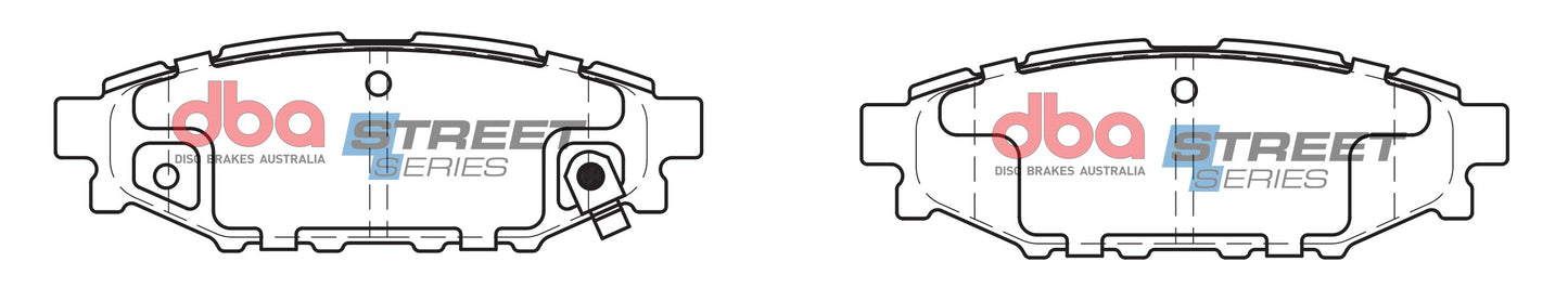DBA Brake Pads Street Series Ceramic | Rear Axle — BP OPREMA I SERVIS d.o.o.