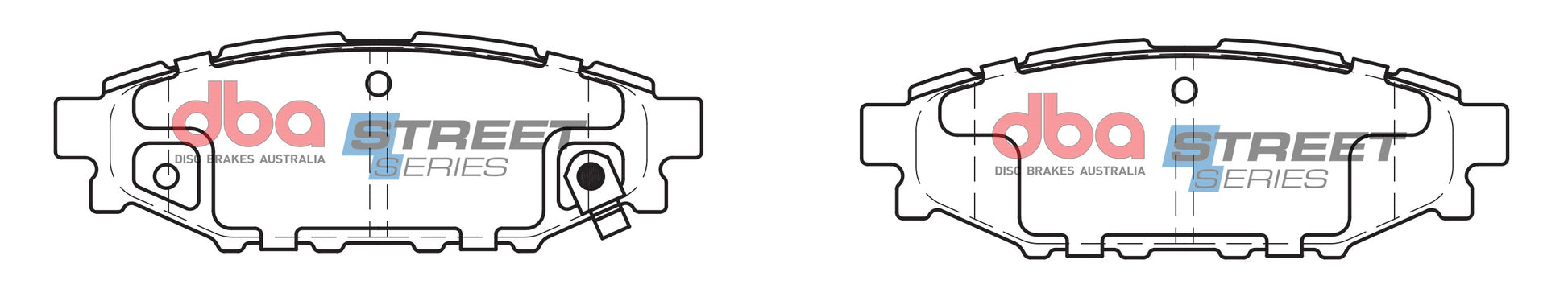 DBA Brake Pads Street Series Ceramic | Rear Axle — BP OPREMA I SERVIS d.o.o.