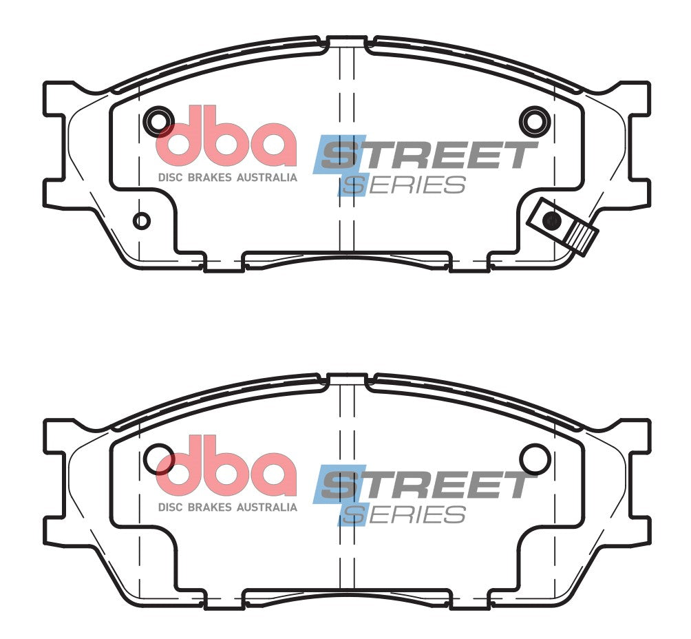DBA Brake Pads Street Series Ceramic | Front Axle — BP OPREMA I SERVIS d.o.o.