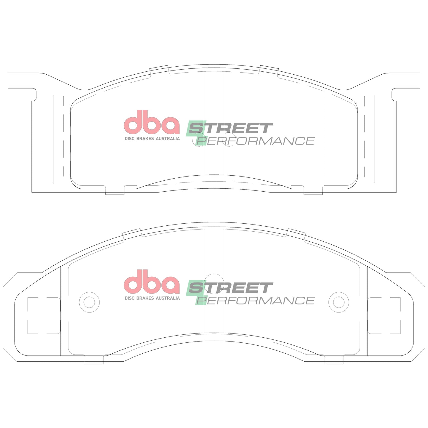 DBA Brake Pads Street Performance | Front Axle — BP OPREMA I SERVIS d.o.o.