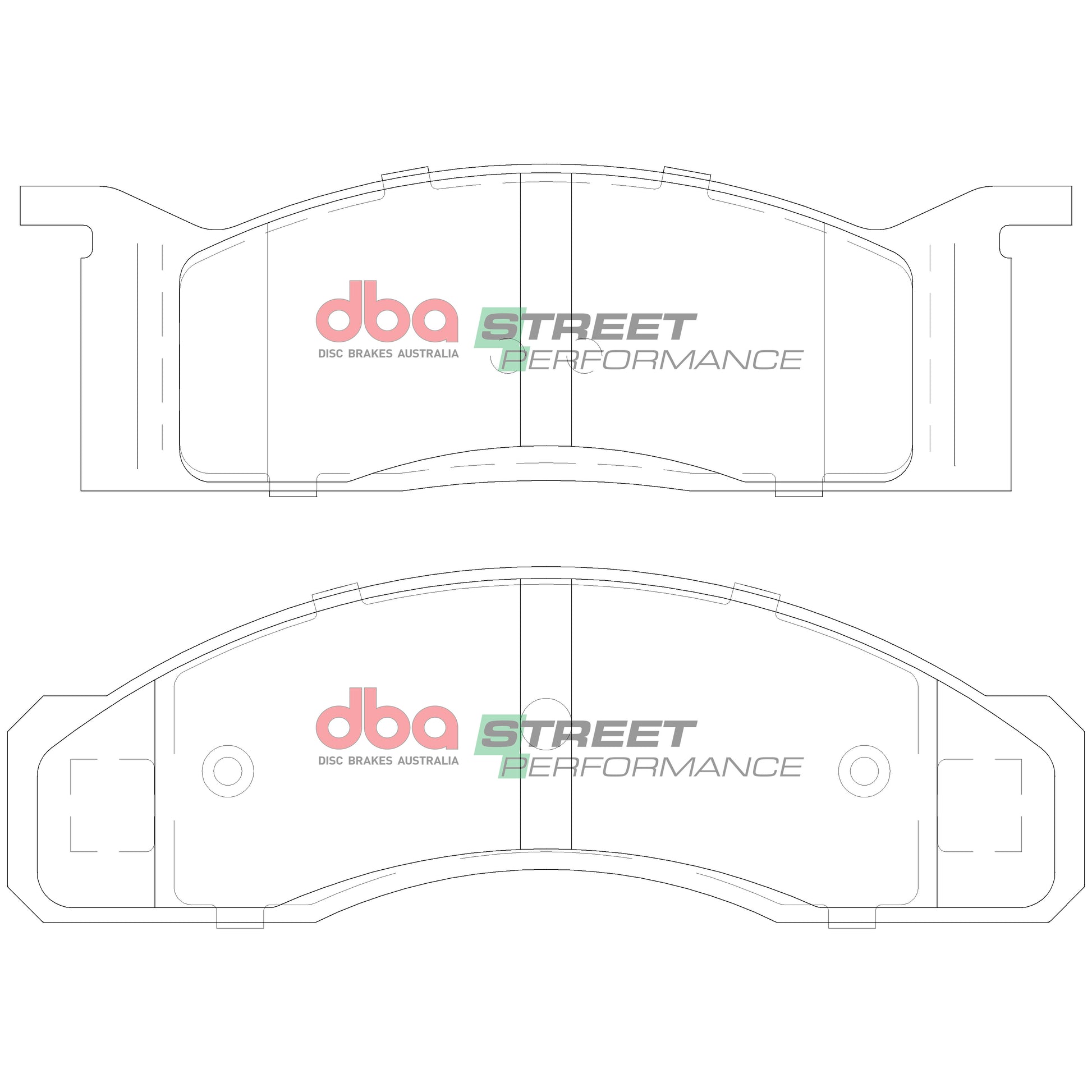 DBA Brake Pads Street Performance | Front Axle — BP OPREMA I SERVIS d.o.o.