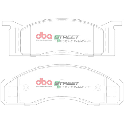 DBA Brake Pads Street Performance | Front Axle — BP OPREMA I SERVIS d.o.o.
