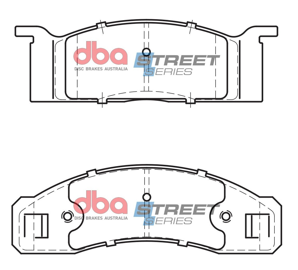 DBA Brake Pads Street Series Ceramic | Front Axle — BP OPREMA I SERVIS d.o.o.