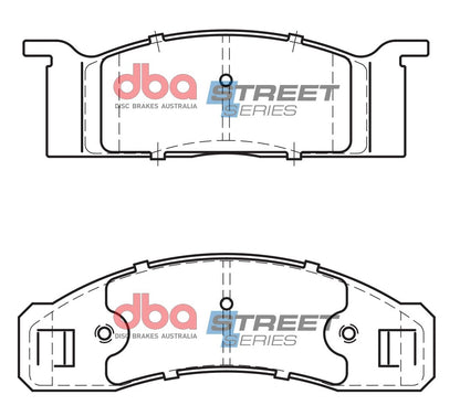 DBA Brake Pads Street Series Ceramic | Front Axle — BP OPREMA I SERVIS d.o.o.