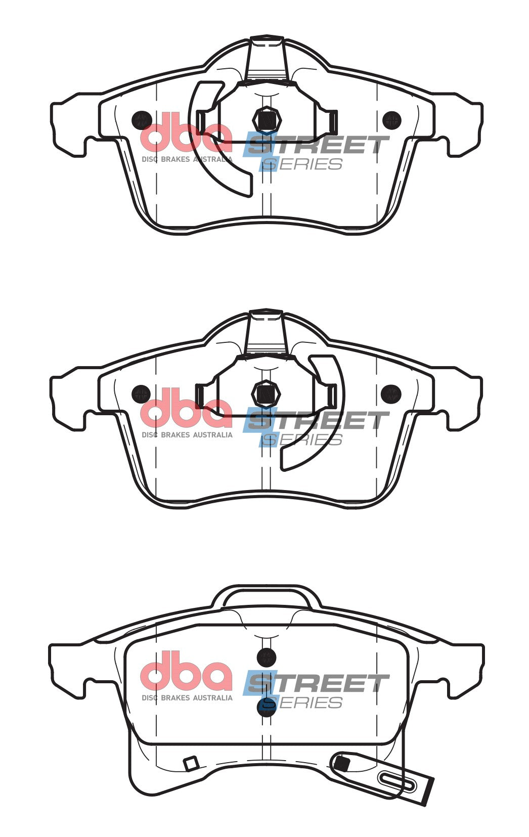 DBA Brake Pads Street Series Ceramic | Front Axle — BP OPREMA I SERVIS d.o.o.