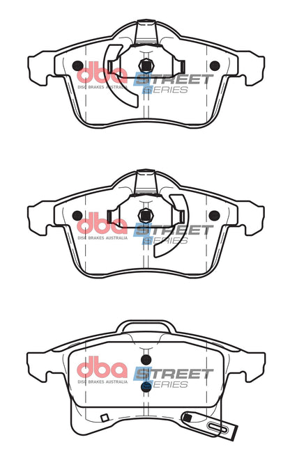 DBA Brake Pads Street Series Ceramic | Front Axle — BP OPREMA I SERVIS d.o.o.