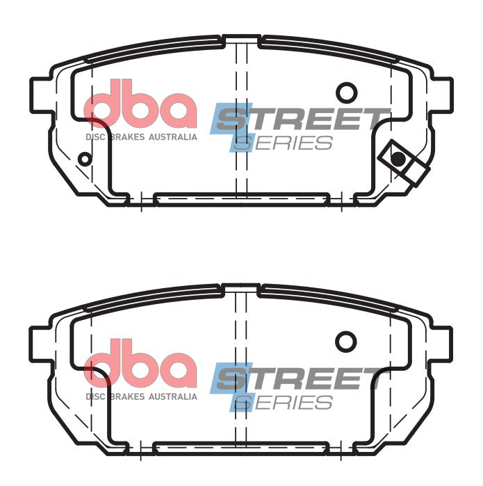DBA Brake Pads Street Series Ceramic | Rear Axle — BP OPREMA I SERVIS d.o.o.