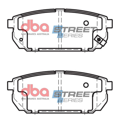 DBA Brake Pads Street Series Ceramic | Rear Axle — BP OPREMA I SERVIS d.o.o.