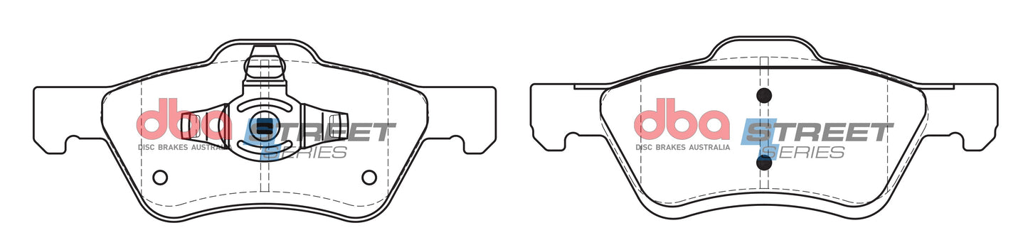 DBA Brake Pads Street Series Ceramic | Front Axle — BP OPREMA I SERVIS d.o.o.