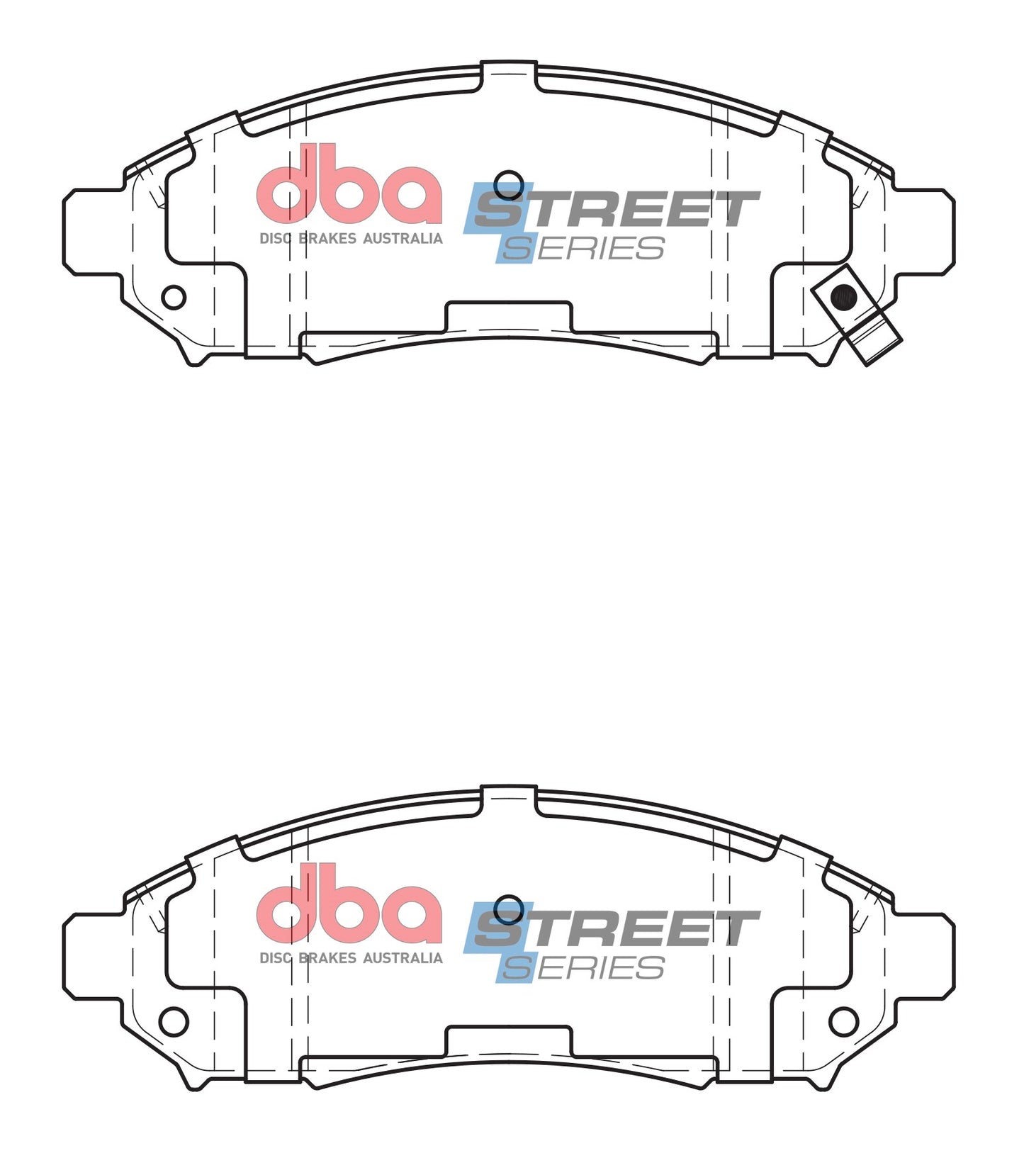 DBA Brake Pads Street Series Ceramic | Front Axle — BP OPREMA I SERVIS d.o.o.