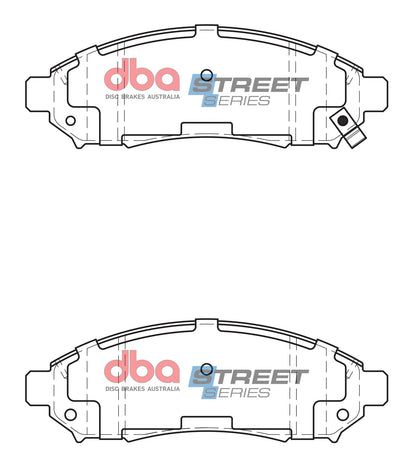 DBA Brake Pads Street Series Ceramic | Front Axle — BP OPREMA I SERVIS d.o.o.
