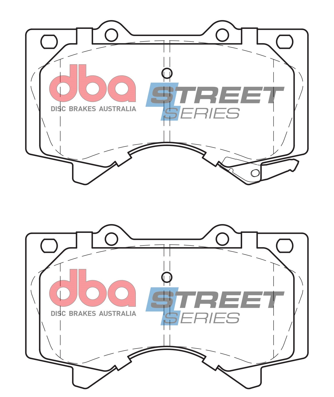 DBA Brake Pads Street Series Semi-metallic | Front Axle — BP OPREMA I SERVIS d.o.o.