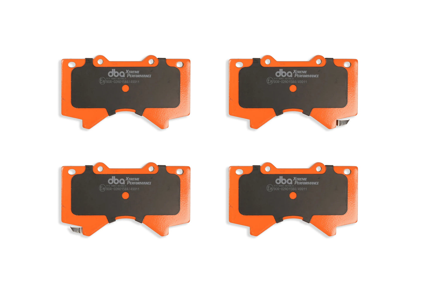 DBA Brake Kit - 4000 Series T3 Slotted & Xtreme Performance Brake Pads (2x DBA42724XS + DB1838XP) — BP OPREMA I SERVIS d.o.o.